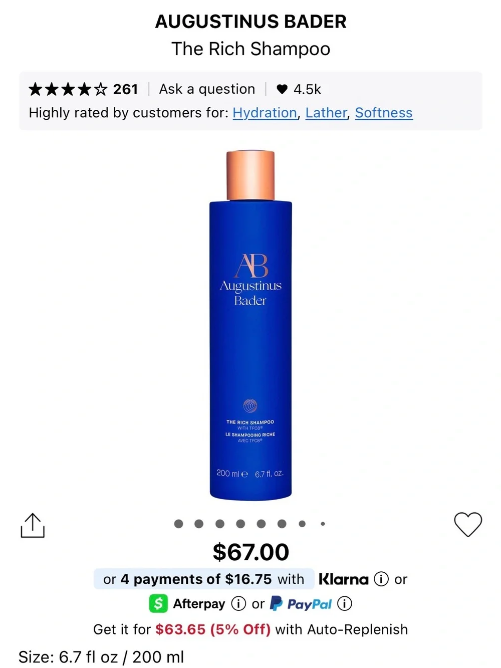 Augustinus Bader Shampoo & Conditioner Duo